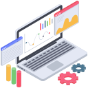Icon of performance monitoring and growth – Digital Prarambh