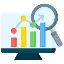 Transparent marketing results icon – Digital Prarambh